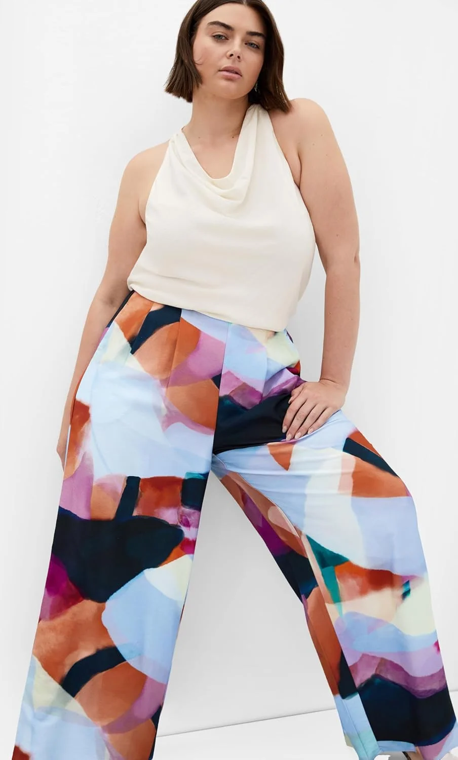 شلوار زنانه سایز بزرگ City Chic - مدل Aspect Level، Aspect، سایز 22 پلاس شلوار زنانه سایز بزرگ City Chic - مدل Aspect Level، Aspect، سایز 22 پلاس