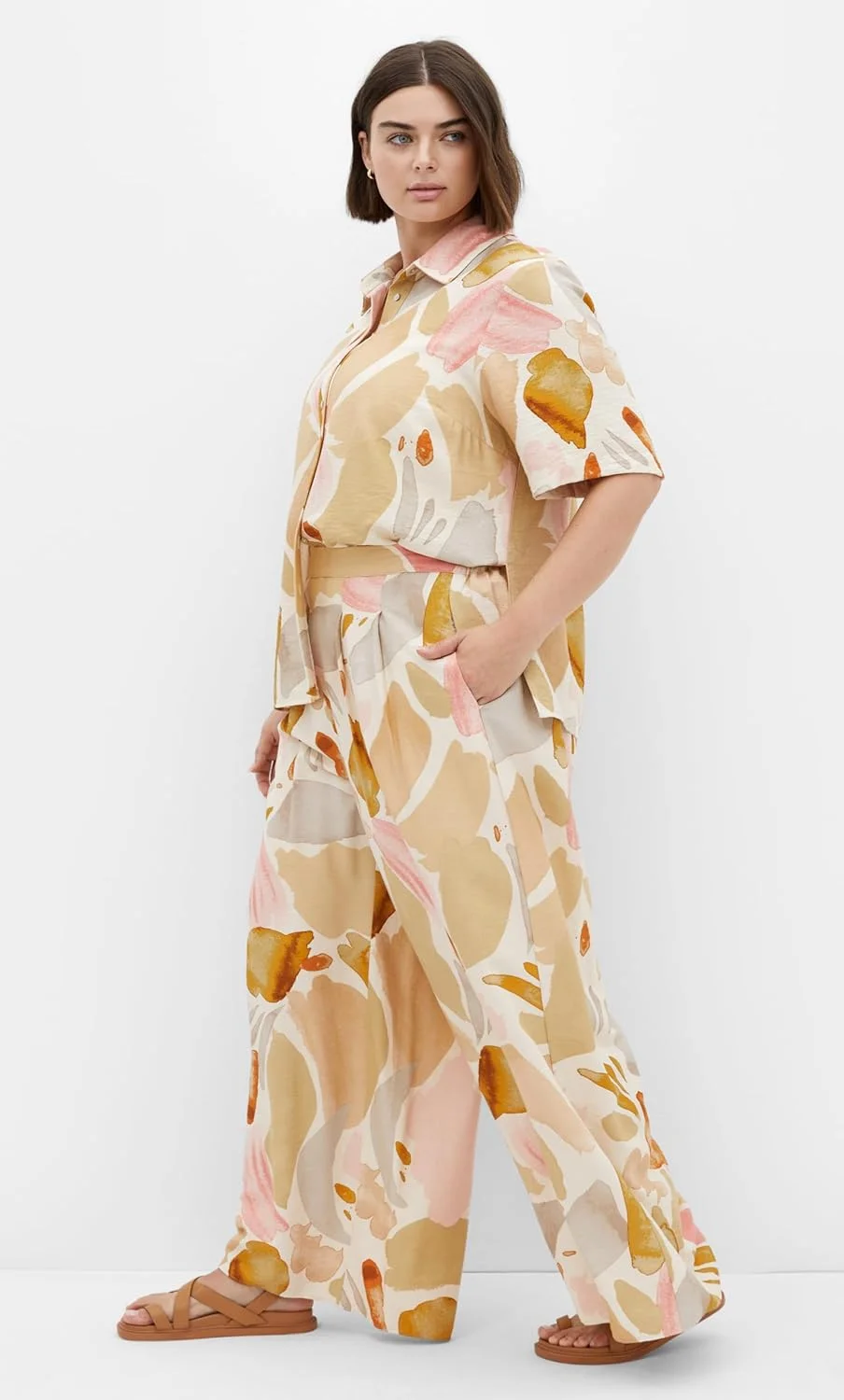 شلوار زنانه سایز بزرگ City Chic - مدل Surface Level، Surface Level، سایز 14 پلاس شلوار زنانه سایز بزرگ City Chic - مدل Surface Level، Surface Level، سایز 14 پلاس