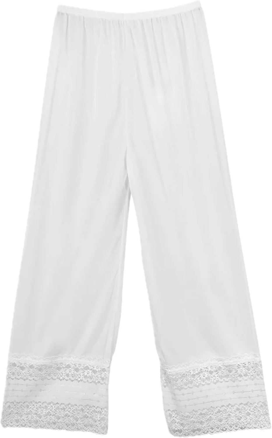 ست 2 عددی شلوار داخلی بلند زنانه با پارچه نرم، توری بزرگ، ابریشم و پلی استر با کمر کشی ست 2 عددی شلوار داخلی بلند زنانه با پارچه نرم، توری بزرگ، ابریشم و پلی استر با کمر کشی