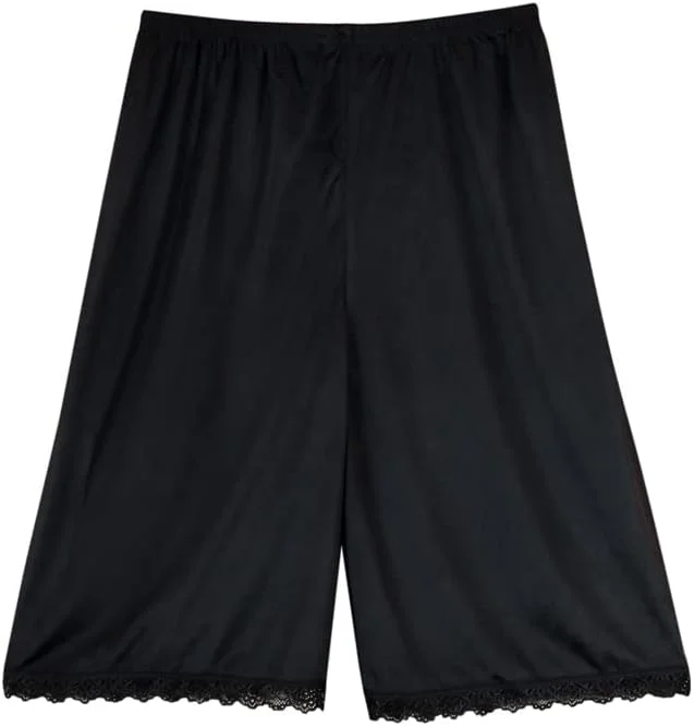 شورت های داخلی نرم سه تکه زنانه، توری کوچک، ابریشم و پلی استر با کمر کشی شورت های داخلی نرم سه تکه زنانه، توری کوچک، ابریشم و پلی استر با کمر کشی