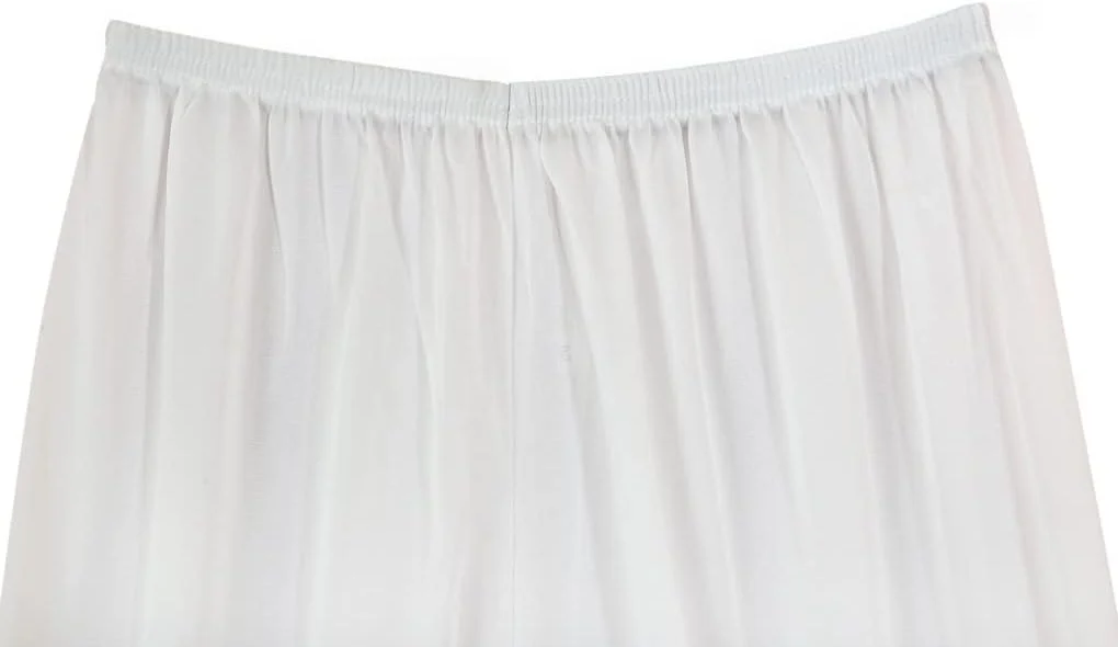 ست 3 عددی شلوار زنانه بلند و نرم، جنس ابریشم و پلی استر با کمر کشی و تزیین گیپور ست 3 عددی شلوار زنانه بلند و نرم، جنس ابریشم و پلی استر با کمر کشی و تزیین گیپور