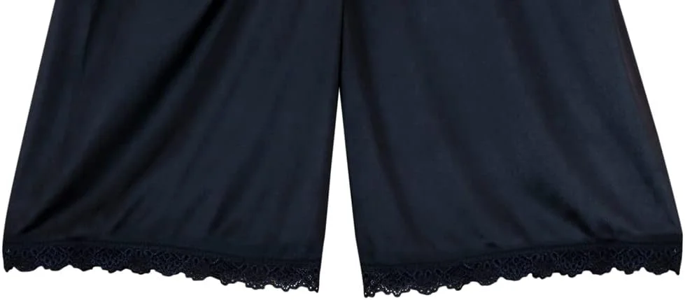 شورت های داخلی نرم سه تکه زنانه، توری کوچک، ابریشم و پلی استر با کمر کشی شورت های داخلی نرم سه تکه زنانه، توری کوچک، ابریشم و پلی استر با کمر کشی