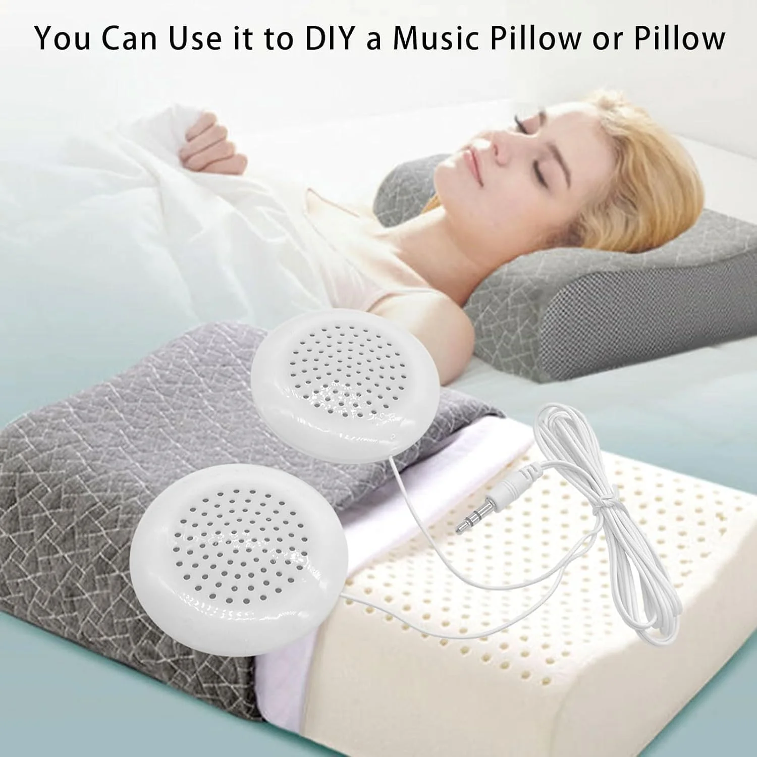 اسپیکر صوتی قابل حمل Flylin، اسپیکر استریو باس مینی 3.5 میلی متری جدید DIY برای تلفن همراه MP3 MP4، پخش کننده سی دی قابل حمل، اسپیکر کنار تختی برای خواب، صدای نرم منحصر به فرد و HD (سفید) اسپیکر صوتی قابل حمل Flylin، اسپیکر استریو باس مینی 3.5 میلی متری جدید DIY برای تلفن همراه MP3 MP4، پخش کننده سی دی قابل حمل، اسپیکر کنار تختی برای خواب، صدای نرم منحصر به فرد و HD (سفید)