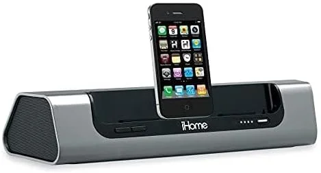 iHome iD9: سیستم بلندگوی قابل حمل و شارژی سازگار با برنامه برای آیپد/آیفون/آیپاد iHome iD9: سیستم بلندگوی قابل حمل و شارژی سازگار با برنامه برای آیپد/آیفون/آیپاد