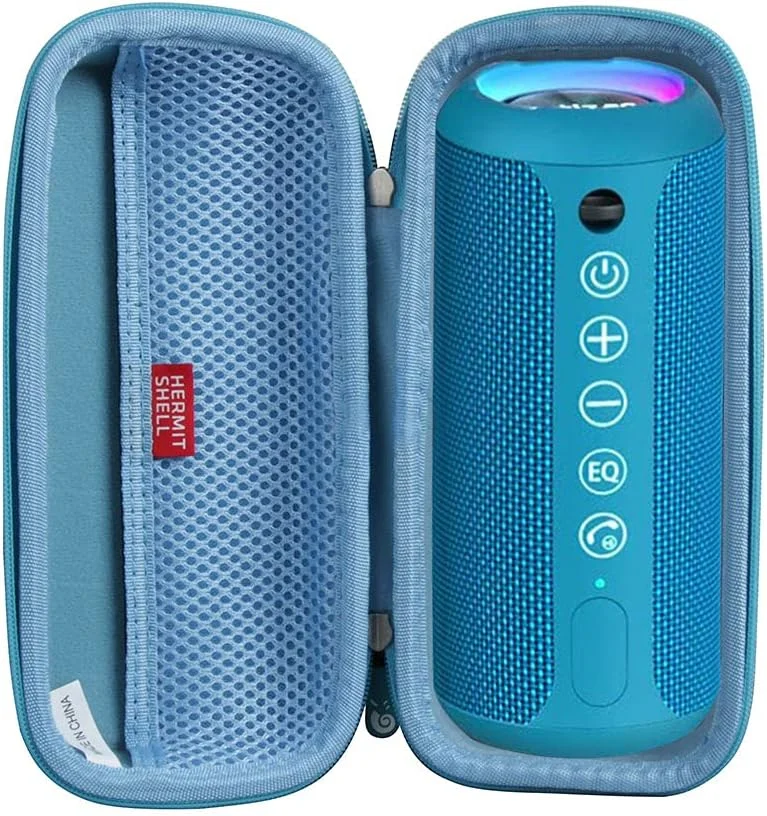 کیف حمل سخت Hermitshell برای اسپیکر بلوتوثی قابل حمل Ortizan مدل IPX7 ضد آب (آبی روشن) کیف حمل سخت Hermitshell برای اسپیکر بلوتوثی قابل حمل Ortizan مدل IPX7 ضد آب (آبی روشن)