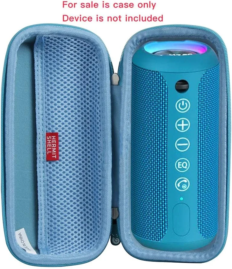 کیف حمل سخت Hermitshell برای اسپیکر بلوتوثی قابل حمل Ortizan مدل IPX7 ضد آب (آبی روشن)