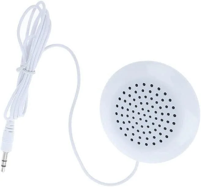 اسپیکر بالشتی FANTIA، اسپیکر استریو مینی قابل حمل 3.5 میلی متری برای iOS، MP3، MP4، اندروید، پخش کننده CD و غیره - سفید اسپیکر بالشتی FANTIA، اسپیکر استریو مینی قابل حمل 3.5 میلی متری برای iOS، MP3، MP4، اندروید، پخش کننده CD و غیره - سفید