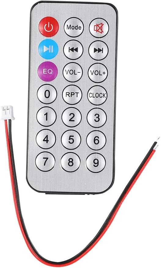 کیت بلندگوی Elprico، کیت DIY بی سیم بلندگوی قابل حمل، بسته موسیقی MP3، صدای استریو، آمپلی فایر 3 وات با کنترل از راه دور (شفاف) کیت بلندگوی Elprico، کیت DIY بی سیم بلندگوی قابل حمل، بسته موسیقی MP3، صدای استریو، آمپلی فایر 3 وات با کنترل از راه دور (شفاف)