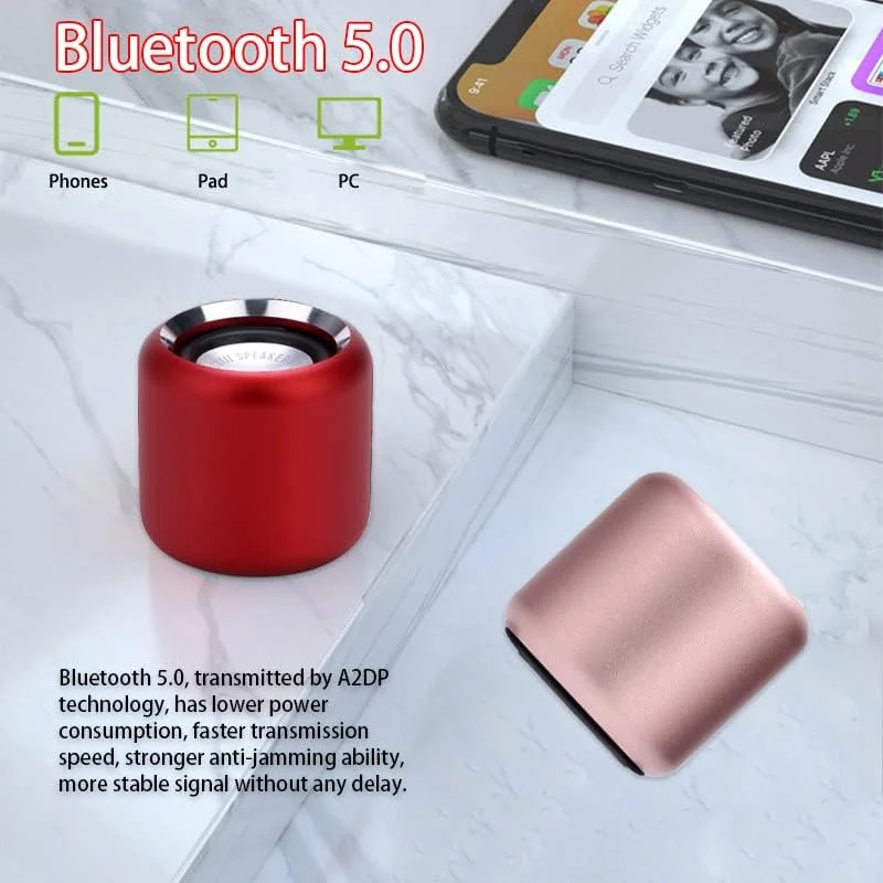 اسپیکر بلوتوث فلزی مینی Caixa De Som Portatil Altavoz ساب ووفر Boomsbox جعبه موسیقی قابل حمل Coluna Hifi بلندگوهای Bocina (قرمز) اسپیکر بلوتوث فلزی مینی Caixa De Som Portatil Altavoz ساب ووفر Boomsbox جعبه موسیقی قابل حمل Coluna Hifi بلندگوهای Bocina (قرمز)
