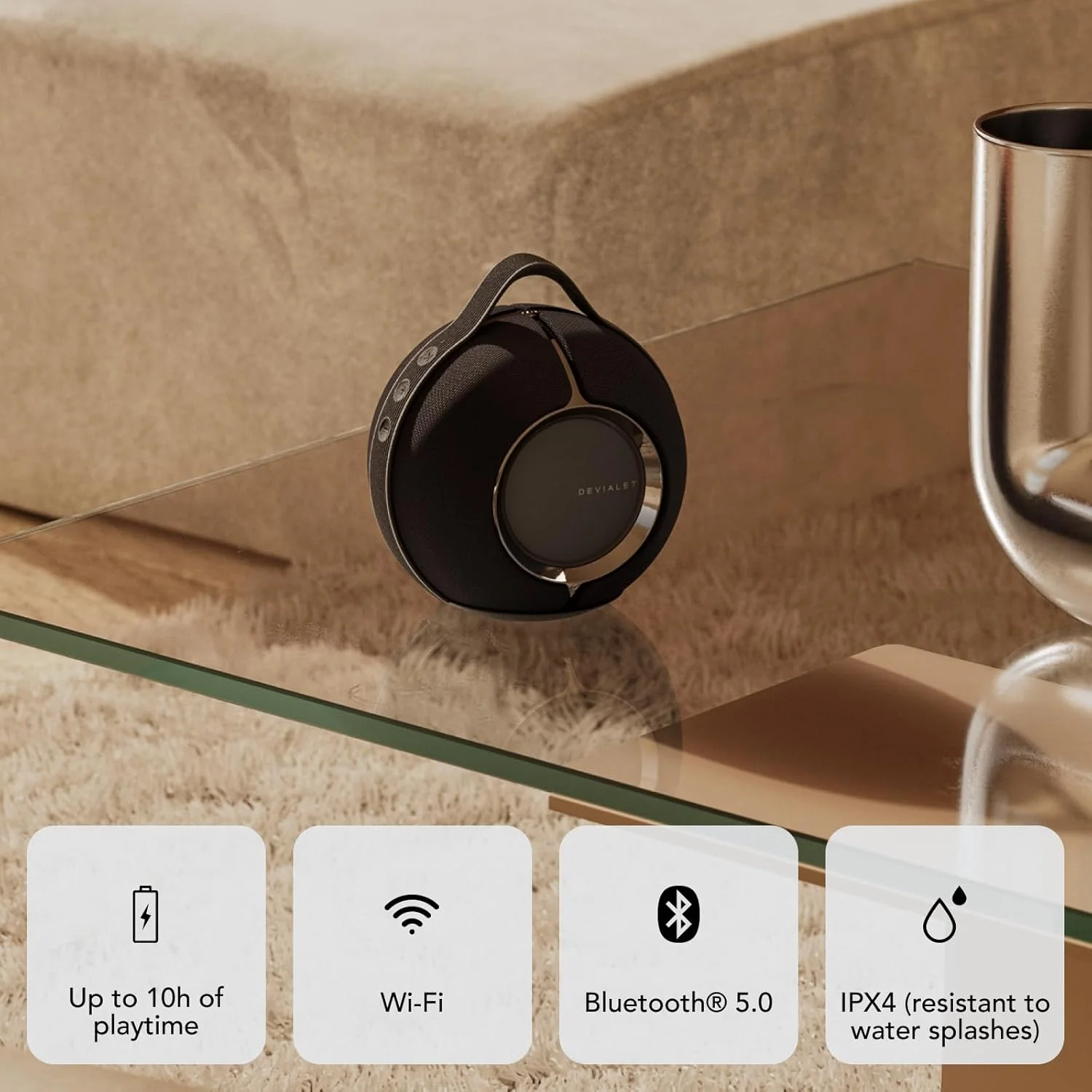 اسپیکر هوشمند قابل حمل Devialet Mania