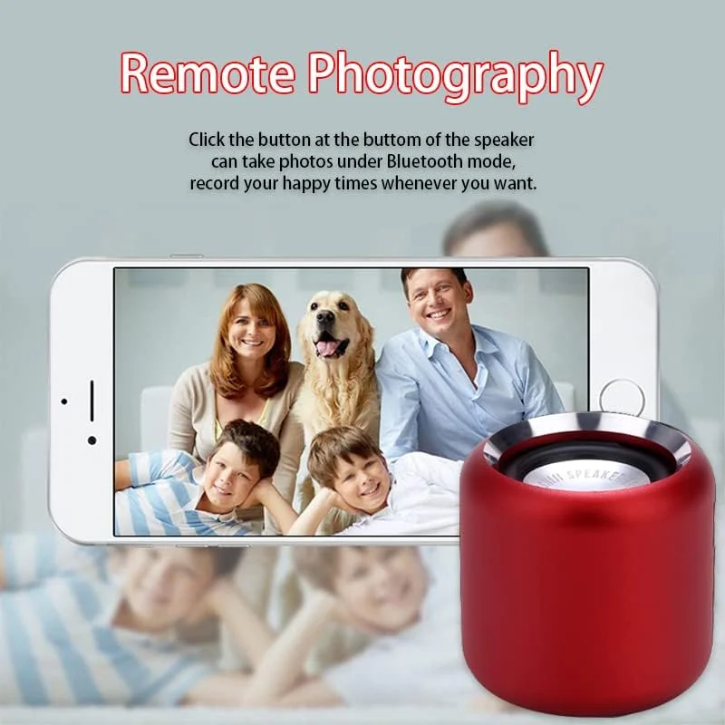 اسپیکر بلوتوث فلزی مینی Caixa De Som Portatil Altavoz ساب ووفر Boomsbox جعبه موسیقی قابل حمل Coluna Hifi بلندگوهای Bocina (قرمز) اسپیکر بلوتوث فلزی مینی Caixa De Som Portatil Altavoz ساب ووفر Boomsbox جعبه موسیقی قابل حمل Coluna Hifi بلندگوهای Bocina (قرمز)
