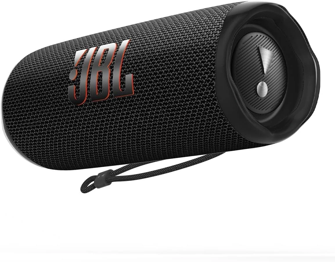 اسپیکر بلوتوثی قابل حمل DOOMAX J.B.L Flip 6، صدای قدرتمند و بیس عمیق، ضد آب IPX7، 12 ساعت پخش موسیقی، J.B.L PartyBoost برای اتصال چند اسپیکر برای خانه (مشکی)