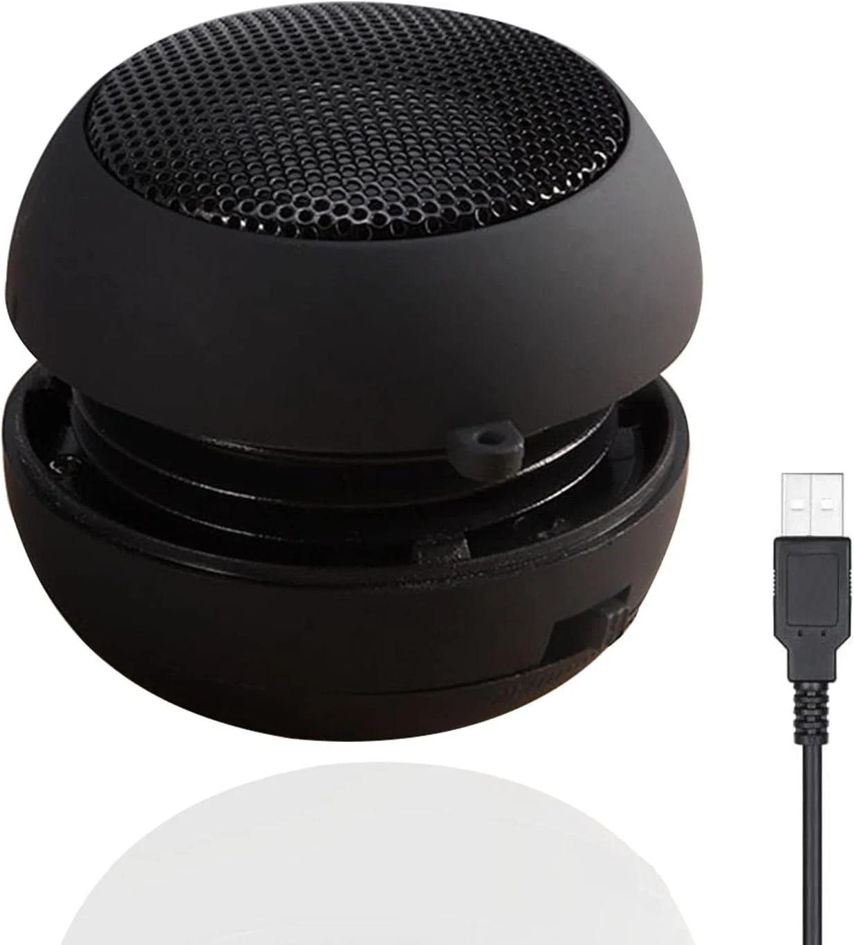 اسپیکر کوچک، سبک و قابل حمل Ciglow با باتری داخلی برای موبایل، MP3 و کامپیوتر (مشکی)