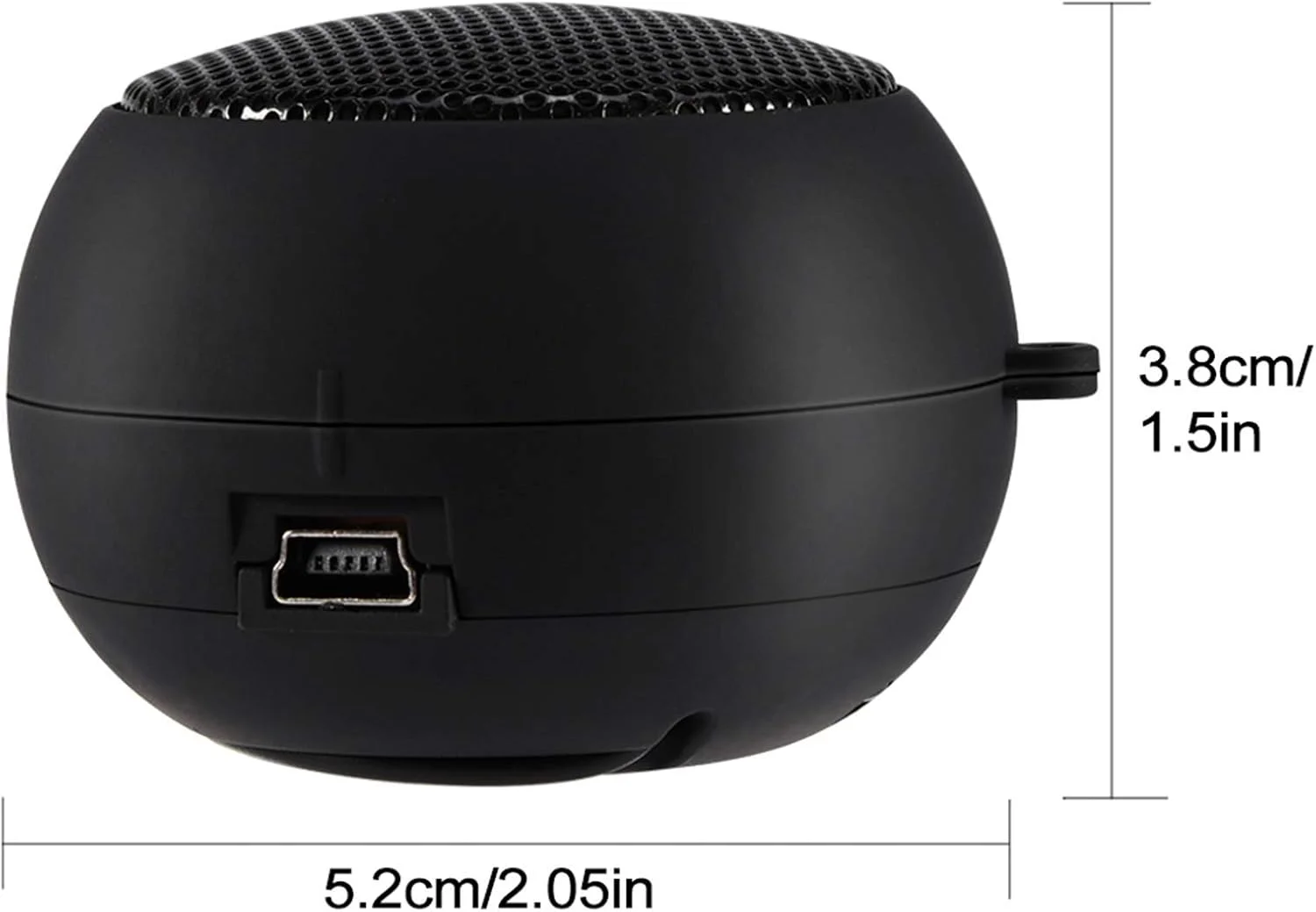 اسپیکر کوچک، سبک و قابل حمل Ciglow با باتری داخلی برای موبایل، MP3 و کامپیوتر (مشکی) اسپیکر کوچک، سبک و قابل حمل Ciglow با باتری داخلی برای موبایل، MP3 و کامپیوتر (مشکی)