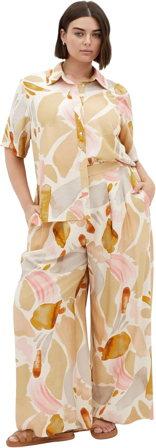 شلوار زنانه سایز بزرگ City Chic - مدل Surface Level، Surface Level، سایز 20 پلاس