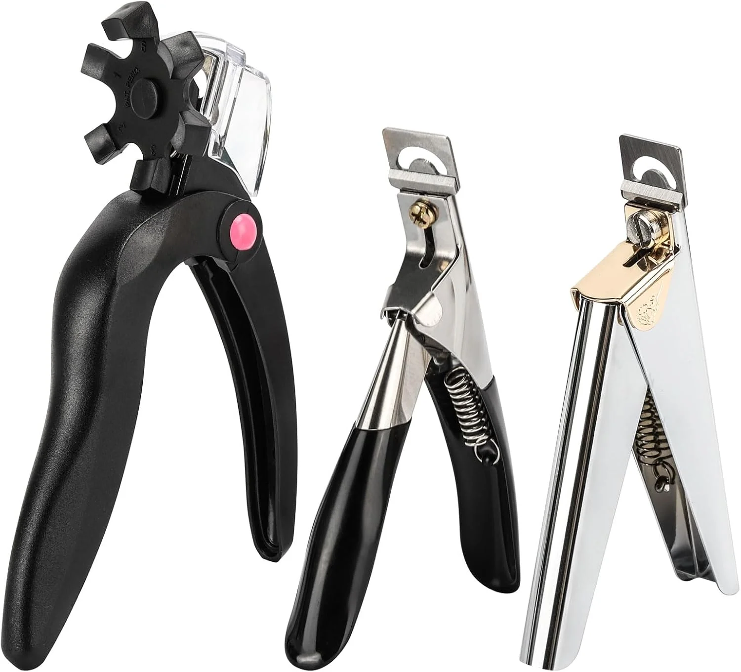 ست ۳ عددی ناخن گیر اکریلیک، کاتر قابل تنظیم ناخن با سایزر و گیره، ناخن گیر استیل ضد زنگ برای ناخن های اکریلیک به همراه ناخن گیر اندازه گیری طول ست ۳ عددی ناخن گیر اکریلیک، کاتر قابل تنظیم ناخن با سایزر و گیره، ناخن گیر استیل ضد زنگ برای ناخن های اکریلیک به همراه ناخن گیر اندازه گیری طول