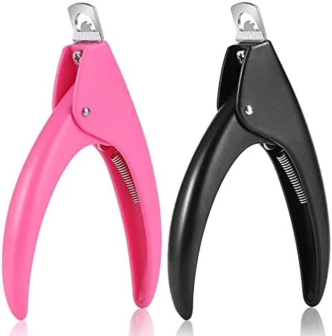 قیچی ناخن فیمزا بسته 2 عددی، مناسب ناخن های اکریلیک، قیچی حرفه ای ناخن اکریلیک، کاتر ناخن مصنوعی، ابزار برش ناخن مصنوعی