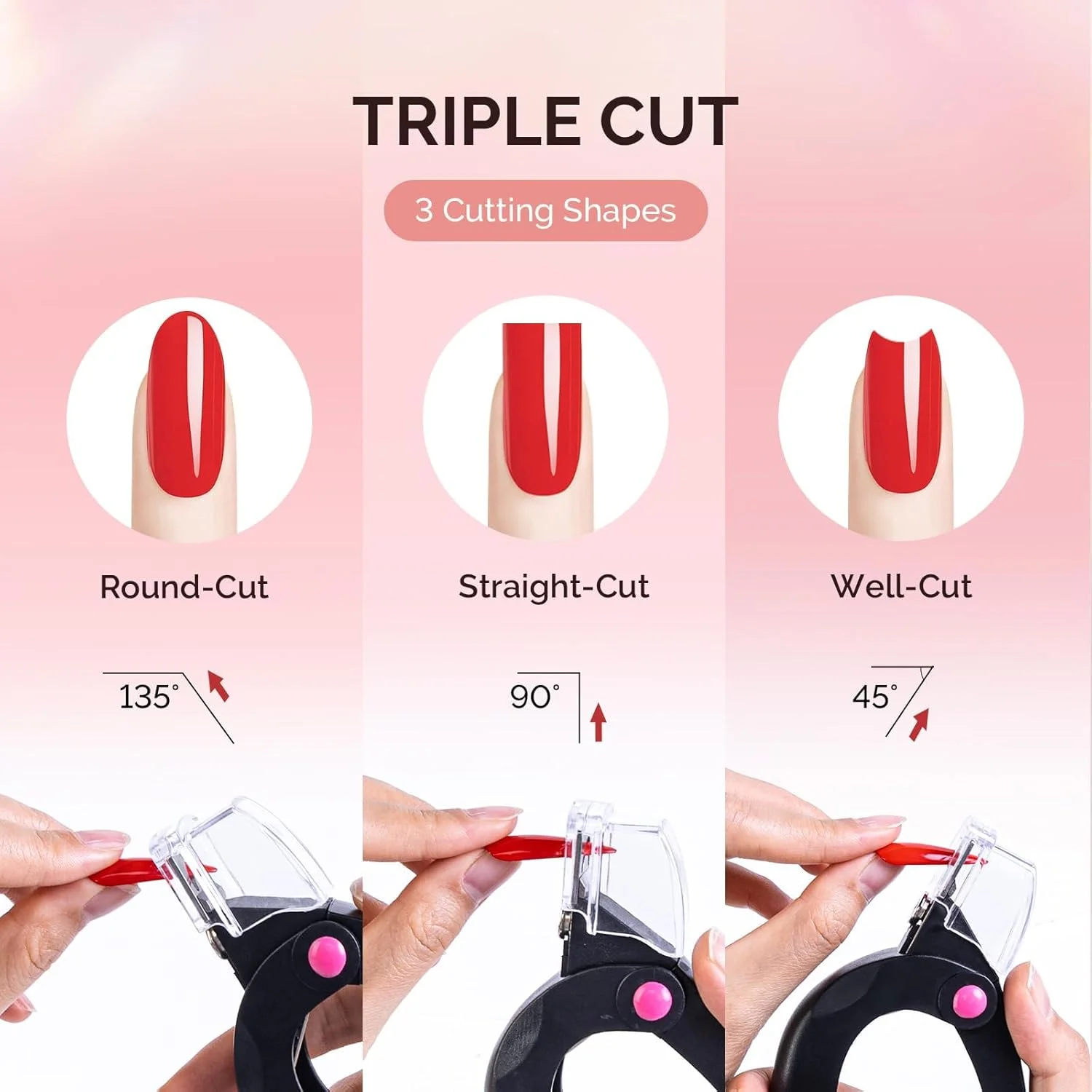 ناخن گیر دفسدار برای ناخن های اکریلیک، ناخن گیر اکریلیک استیل ضد زنگ قابل تنظیم مشکی، ناخن گیر چرخشی حرفه ای برای نوک ناخن های مصنوعی، ابزار مانیکور سالن ناخن، مشکی ناخن گیر دفسدار برای ناخن های اکریلیک، ناخن گیر اکریلیک استیل ضد زنگ قابل تنظیم مشکی، ناخن گیر چرخشی حرفه ای برای نوک ناخن های مصنوعی، ابزار مانیکور سالن ناخن، مشکی