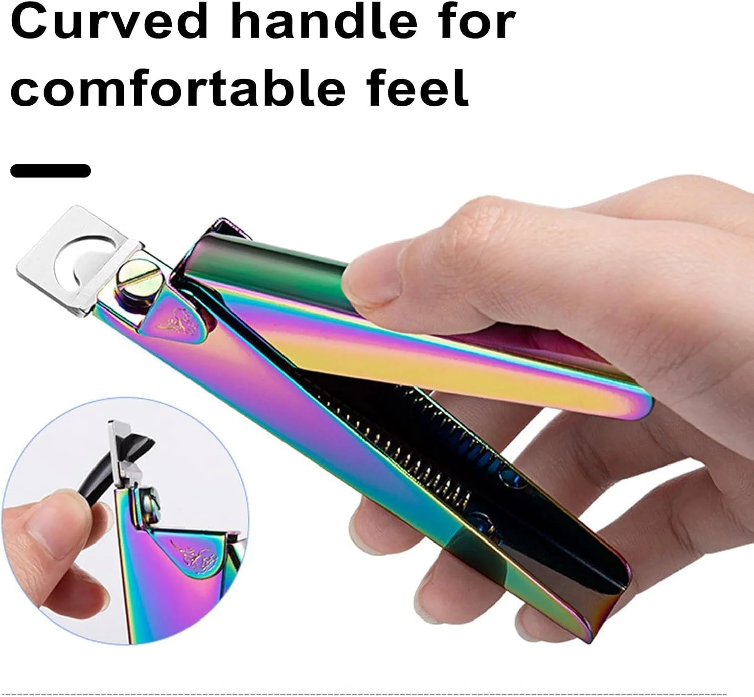 ناخن گیر U شکل دفسدار، ابزار پیرایش نوک ناخن، قیچی ناخن گیر برای ناخن های اکریلیک و مصنوعی، ناخن گیر استیل ضد زنگ، ابزار مانیکور و پدیکور با تیغه تیز، ابزار مانیکور D ناخن گیر U شکل دفسدار، ابزار پیرایش نوک ناخن، قیچی ناخن گیر برای ناخن های اکریلیک و مصنوعی، ناخن گیر استیل ضد زنگ، ابزار مانیکور و پدیکور با تیغه تیز، ابزار مانیکور D