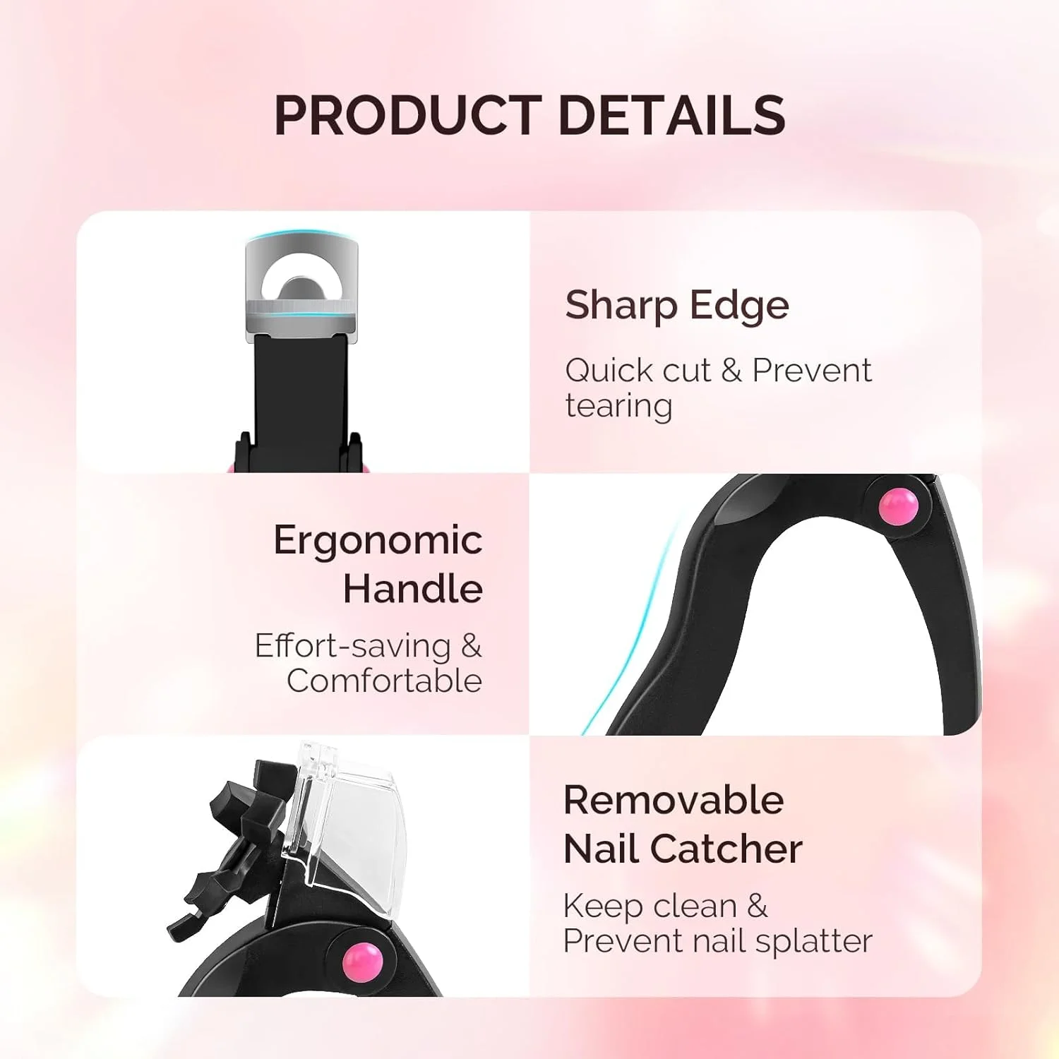 ناخن گیر دفسدار برای ناخن های اکریلیک، ناخن گیر اکریلیک استیل ضد زنگ قابل تنظیم مشکی، ناخن گیر چرخشی حرفه ای برای نوک ناخن های مصنوعی، ابزار مانیکور سالن ناخن، مشکی ناخن گیر دفسدار برای ناخن های اکریلیک، ناخن گیر اکریلیک استیل ضد زنگ قابل تنظیم مشکی، ناخن گیر چرخشی حرفه ای برای نوک ناخن های مصنوعی، ابزار مانیکور سالن ناخن، مشکی