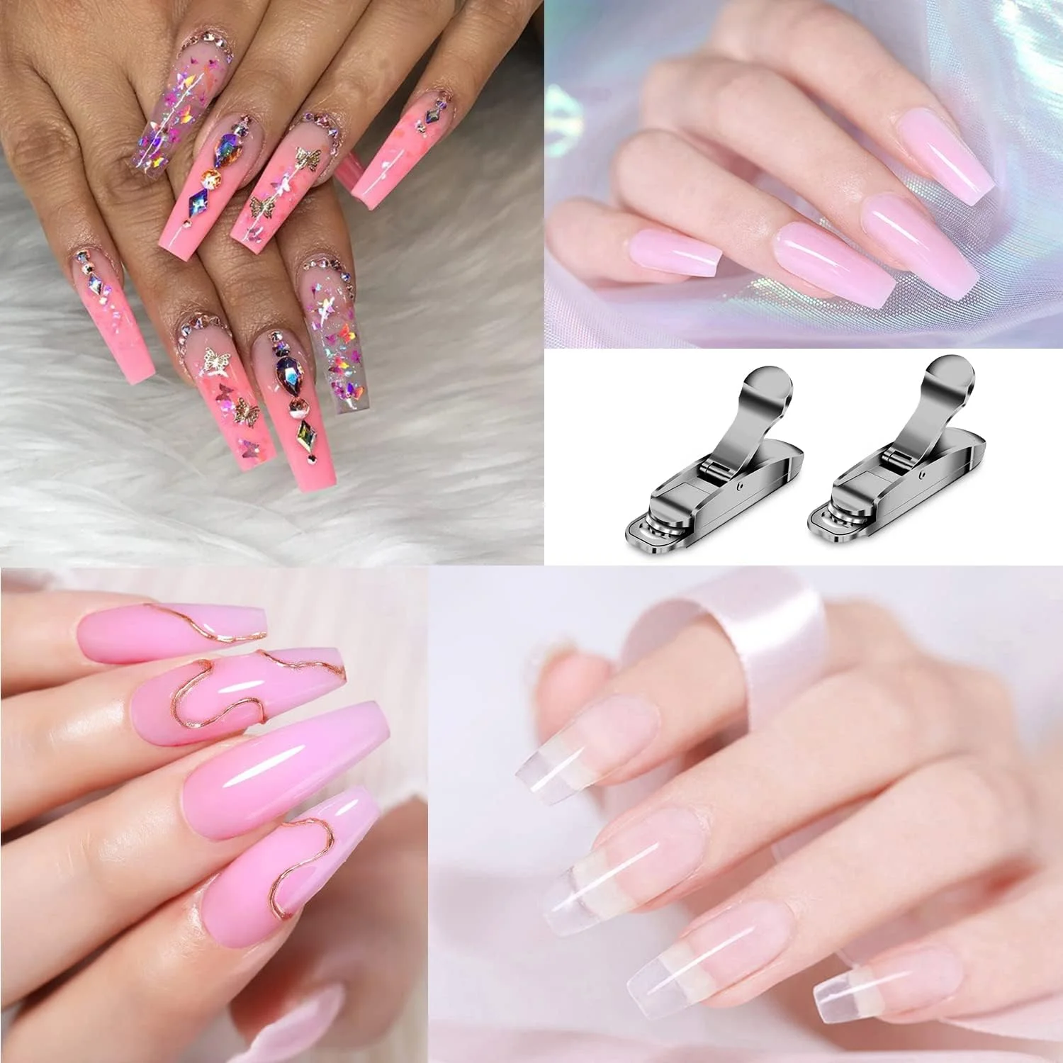 ناخن گیر اکریلیک، قیچی ناخن مصنوعی استیل ضد زنگ، قیچی اکستنشن ناخن مصنوعی با تیغه تیز، دسته ضد لغزش، ابزار مانیکور و برش لبه ناخن نقره ای ناخن گیر اکریلیک، قیچی ناخن مصنوعی استیل ضد زنگ، قیچی اکستنشن ناخن مصنوعی با تیغه تیز، دسته ضد لغزش، ابزار مانیکور و برش لبه ناخن نقره ای