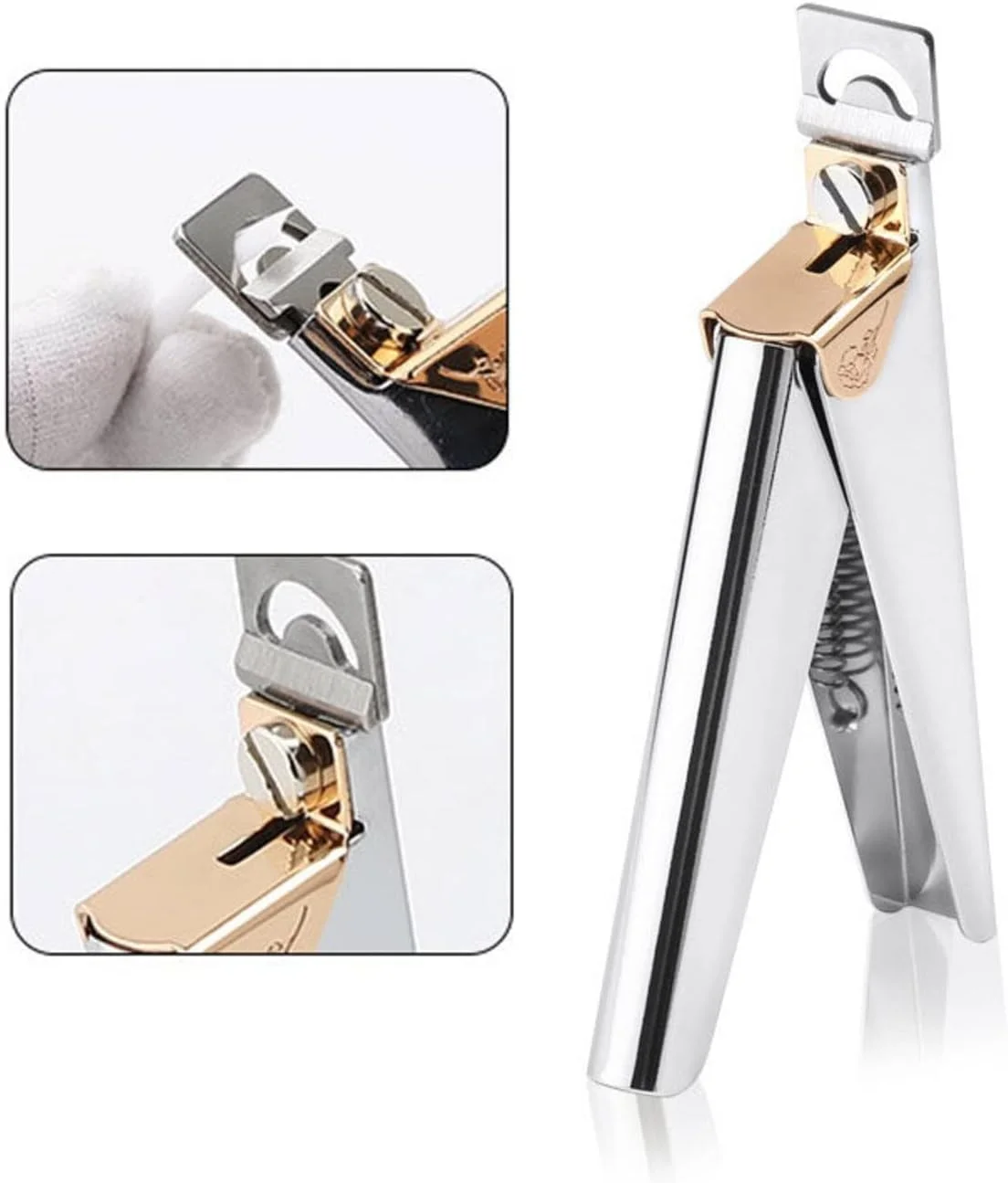 ناخن گیر LA PERLA TECH، کاتر لبه، مناسب برای ناخن های مصنوعی، اکریلیک، مانیکور و پدیکور، تریمر نوک ناخن استیل ضد زنگ تیز، ابزار کلیپ تیغه استیل، طراحی زیبایی ناخن، هنر ناخن DIY ناخن گیر LA PERLA TECH، کاتر لبه، مناسب برای ناخن های مصنوعی، اکریلیک، مانیکور و پدیکور، تریمر نوک ناخن استیل ضد زنگ تیز، ابزار کلیپ تیغه استیل، طراحی زیبایی ناخن، هنر ناخن DIY