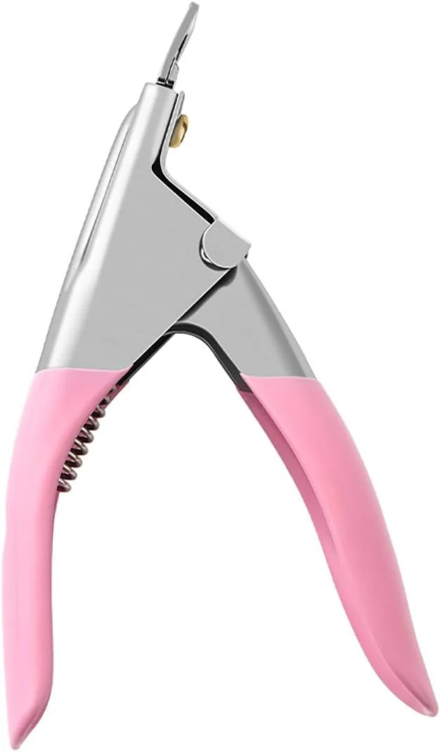 قیچی ناخن گیر برای ناخن های مصنوعی، ژلی و اکریلیک، ضد زنگ، تیز، حرفه ای، ابزار مانیکور و پدیکور و مراقبت از ناخن