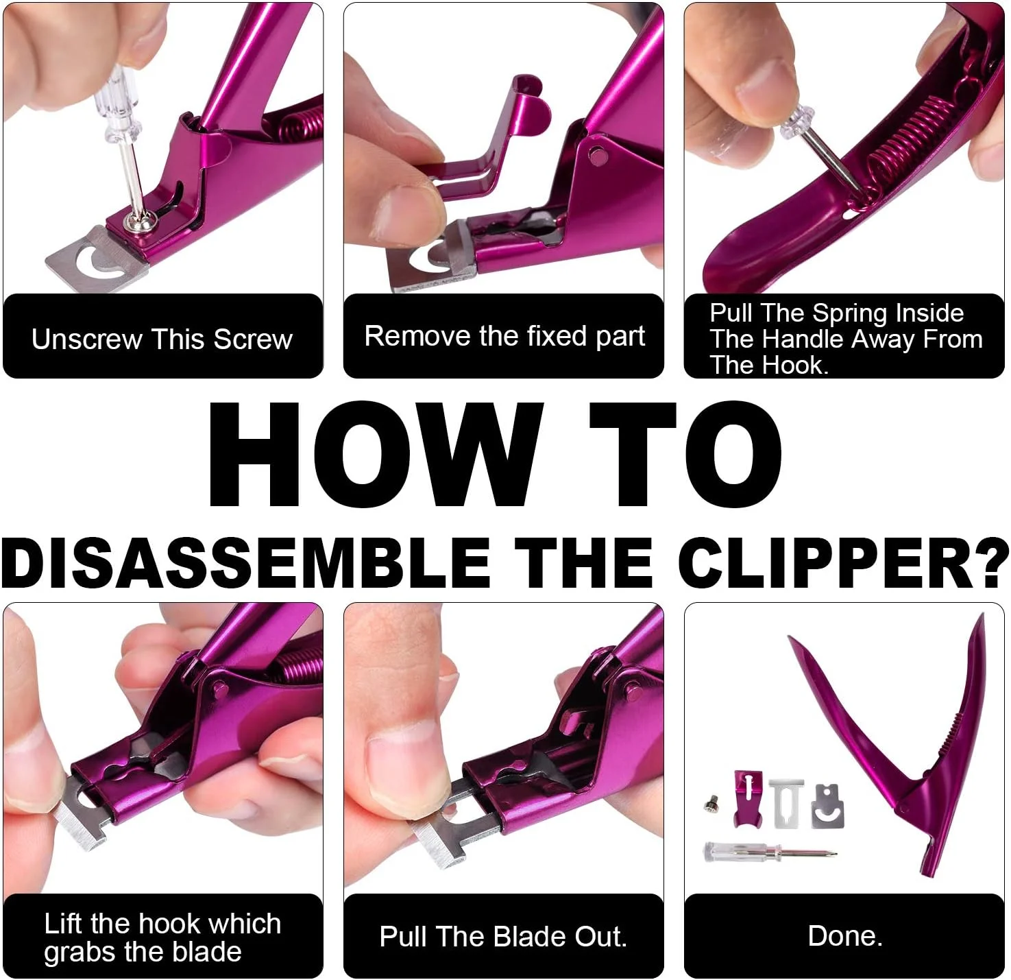 ناخن گیر نوک ناخن BELLEBOOST، برش لبه، قابل تنظیم، استیل ضد زنگ، ناخن مصنوعی، اکریلیک، ابزار گیره تیز ضد زنگ مانیکور پدیکور برای سالن، هنر خانگی، طراحی زیبایی، بنفش ناخن گیر نوک ناخن BELLEBOOST، برش لبه، قابل تنظیم، استیل ضد زنگ، ناخن مصنوعی، اکریلیک، ابزار گیره تیز ضد زنگ مانیکور پدیکور برای سالن، هنر خانگی، طراحی زیبایی، بنفش