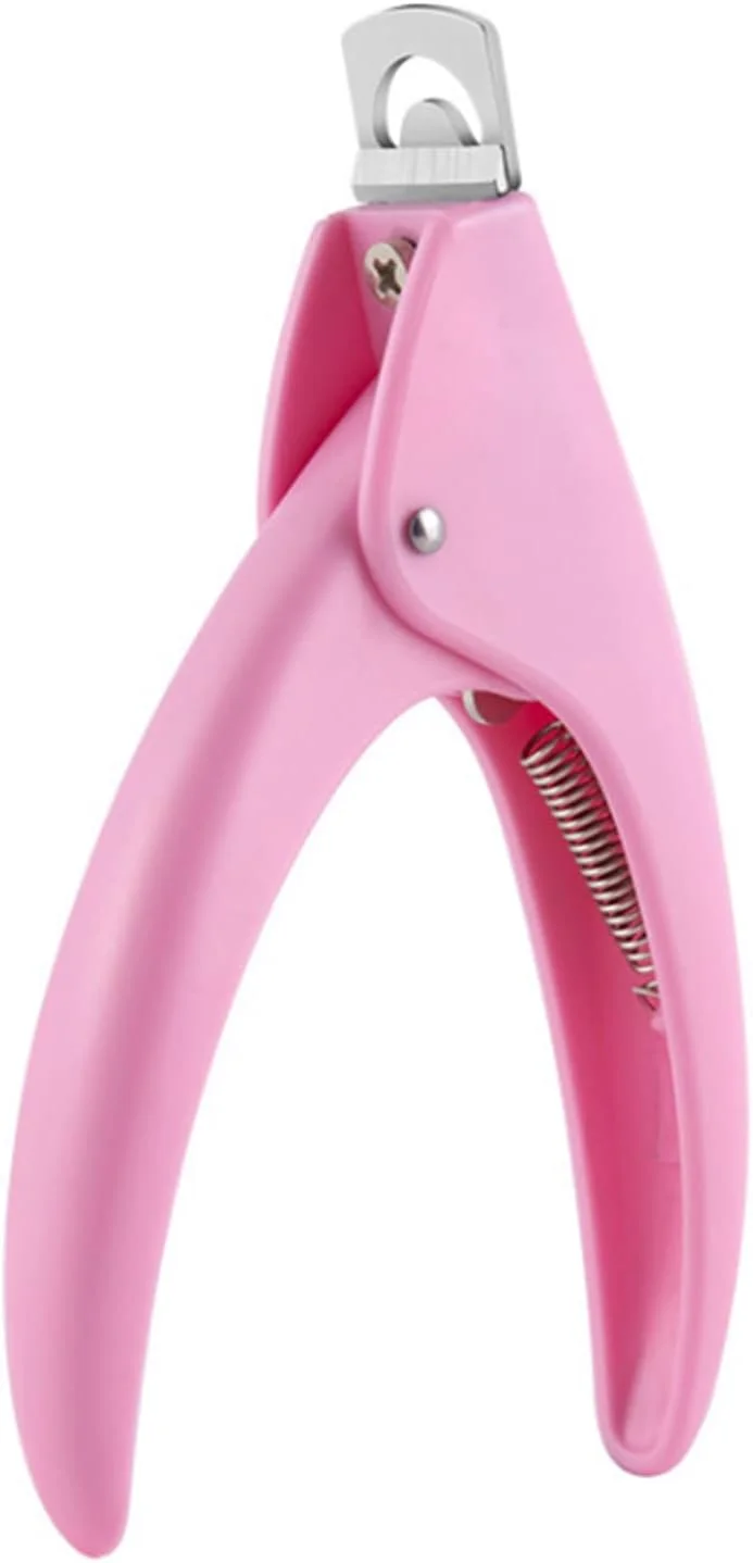 قیچی ناخن، قیچی نوک ناخن Irovami، ابزار مانیکور و پدیکور ناخن مصنوعی استیل ضد زنگ برای استفاده در سالن، منزل و هنر ناخن DIY