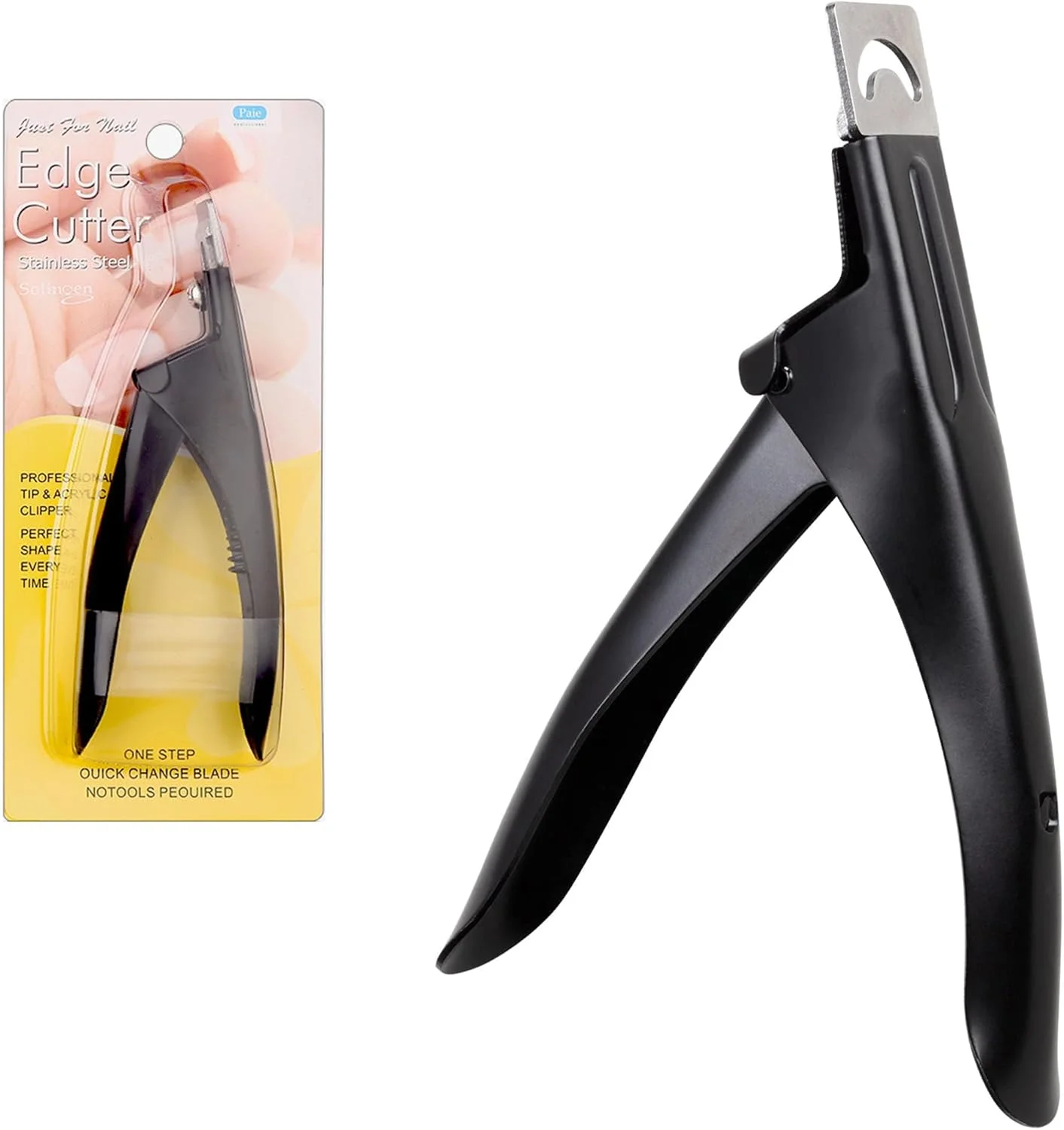 ناخن گیر اکستنشن ایکیپ مدل The Shortie - ابزار مانیکور بادوام و دقیق برای آماده سازی بی نقص، مناسب برای اکستنشن های اکریلیک، ناخن های مصنوعی و تیپ