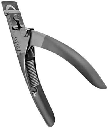 MBI MBI-131 تیپ کاتر اسلایسر دسته بلند با تیغه صاف برای ناخن مصنوعی اکریلیک لوازم فلزی طراحی ناخن