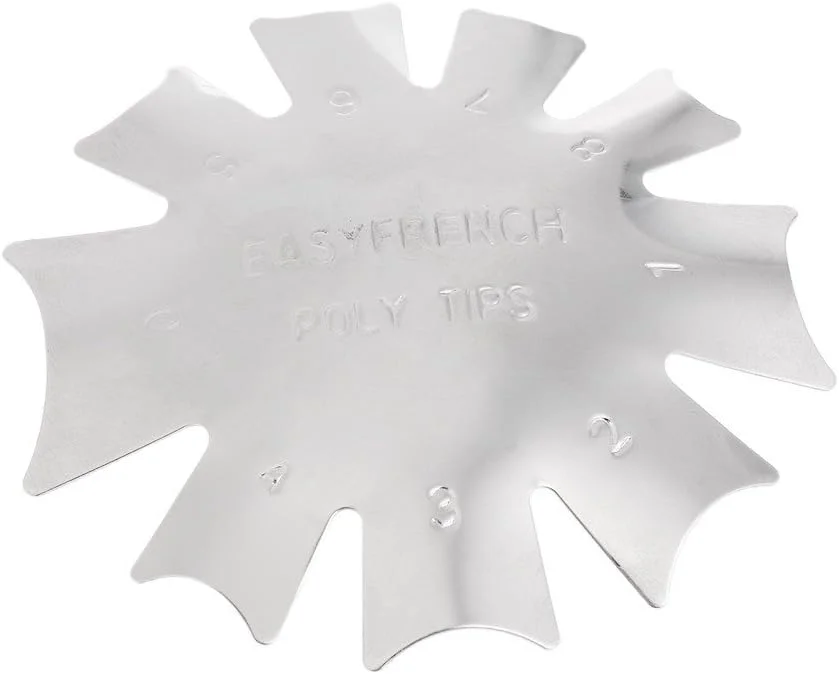 ابزار مانیکور و طراحی ناخن، برش لبه ناخن، ابزار طراحی ناخن فرانسوی برای ایجاد آسان خط لبخند، ابزار اکریلیک ناخن، کاربردی و شیک