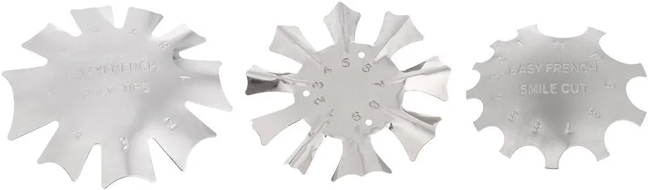 ابزار مانیکور و طراحی ناخن، برش لبه ناخن، ابزار طراحی ناخن فرانسوی برای ایجاد آسان خط لبخند، ابزار اکریلیک ناخن، کاربردی و شیک