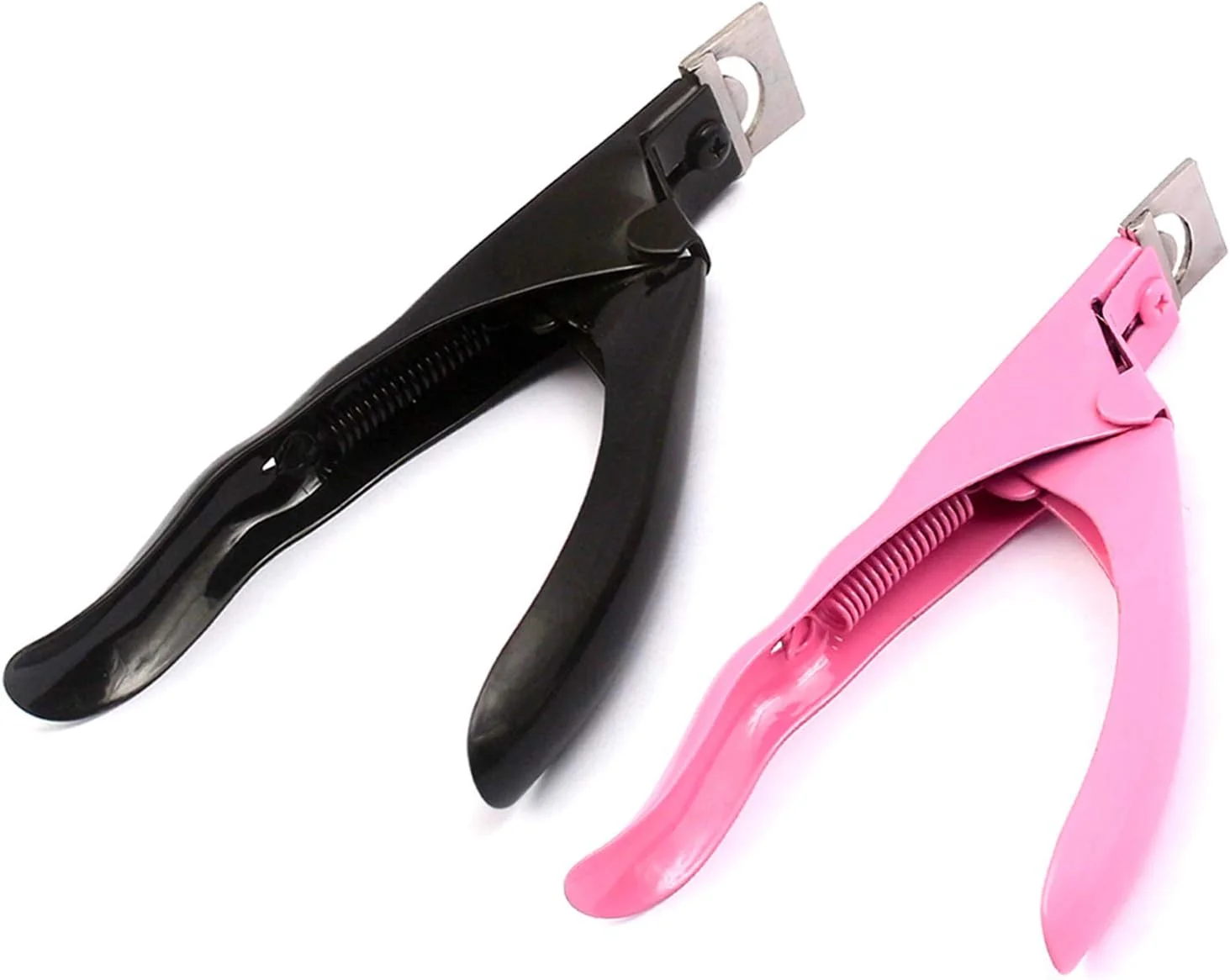 مجموعه 2 عددی ابزار کاشت ناخن مصنوعی اکرلیک و ژل UV LAJA IMPORTS، شامل کاتر، قیچی و ابزار مانیکور