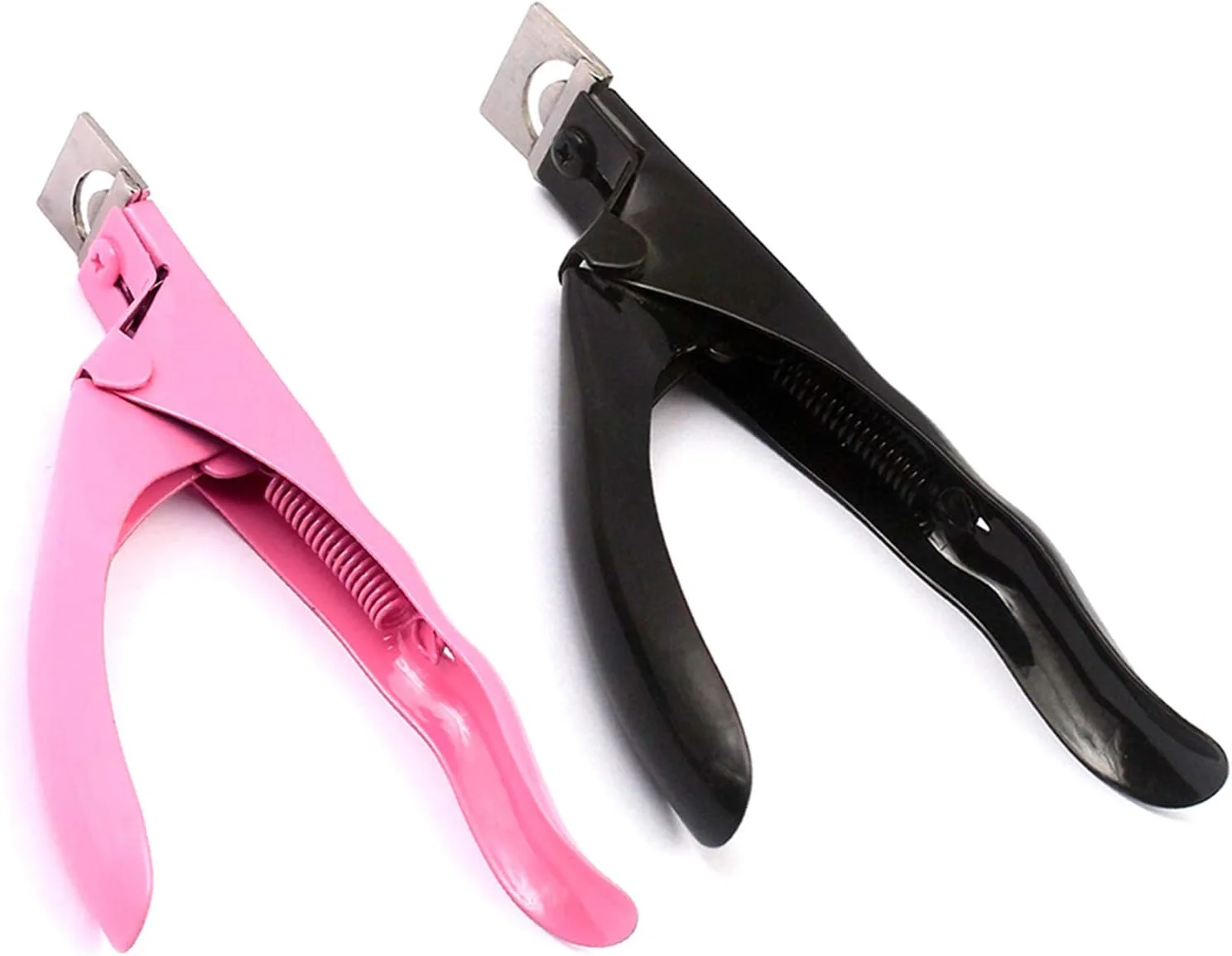 مجموعه 2 عددی ابزار کاشت ناخن مصنوعی اکرلیک و ژل UV LAJA IMPORTS، شامل کاتر، قیچی و ابزار مانیکور