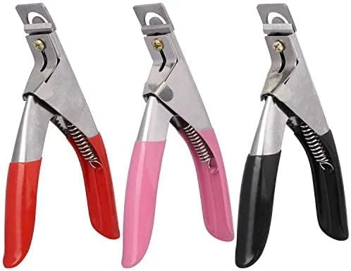 قیچی ناخن مصنوعی KIRA، کاتر لبه قابل تنظیم، استیل ضد زنگ، مناسب ناخن های مصنوعی، اکریلیک، ابزار گیره ای تیز و ضد زنگ برای طراحی هنری ناخن در خانه و سالن