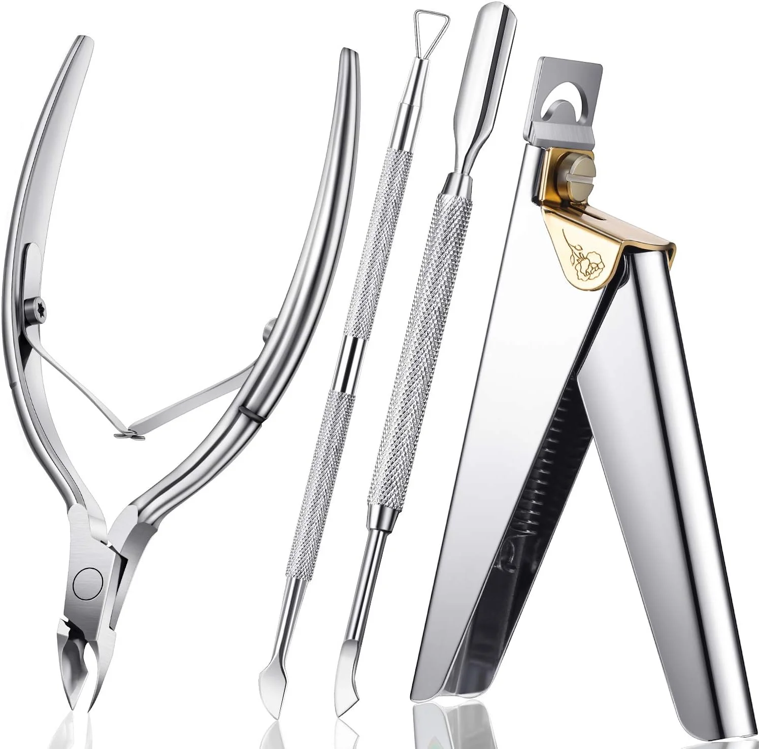 ناخن گیر برای ناخن های اکریلیک، ناخن گیر اکریلیک، ناخن گیر برای اکریلیک، ست ناخن گیر ناخن مصنوعی، ست مانیکور ناخن رنگین کمانی استیل ضد زنگ برای هنر ناخن سالن منزل (نقره ای) ناخن گیر برای ناخن های اکریلیک، ناخن گیر اکریلیک، ناخن گیر برای اکریلیک، ست ناخن گیر ناخن مصنوعی، ست مانیکور ناخن رنگین کمانی استیل ضد زنگ برای هنر ناخن سالن منزل (نقره ای)