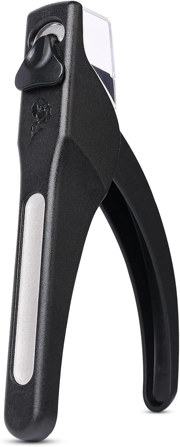 ناخن گیر AIRSEE برای ناخن های اکریلیک با سایزر و گیره، کاتر قابل تنظیم نوک ناخن با اندازه گیری طول، تریمر اکستنشن اکریلیک مصنوعی، ابزار مانیکور خانگی سالن طراحی ناخن مشکی ناخن گیر AIRSEE برای ناخن های اکریلیک با سایزر و گیره، کاتر قابل تنظیم نوک ناخن با اندازه گیری طول، تریمر اکستنشن اکریلیک مصنوعی، ابزار مانیکور خانگی سالن طراحی ناخن مشکی