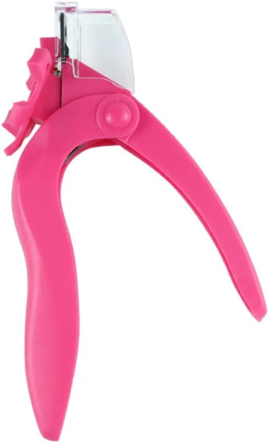 ناخن گیر اکریلیک قیچی مانیکور ناخن مصنوعی U شکل، کاتر ناخن اکریلیک، ناخن گیر برای ناخن های اکریلیک، رزی