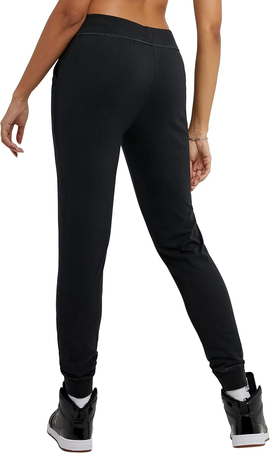 شلوار جاگر نخی روزمره زنانه چمپیون، شلوار جاگرسی زنانه، جاگر سبک وزن، 29 اینچ شلوار جاگر نخی روزمره زنانه چمپیون، شلوار جاگرسی زنانه، جاگر سبک وزن، 29 اینچ