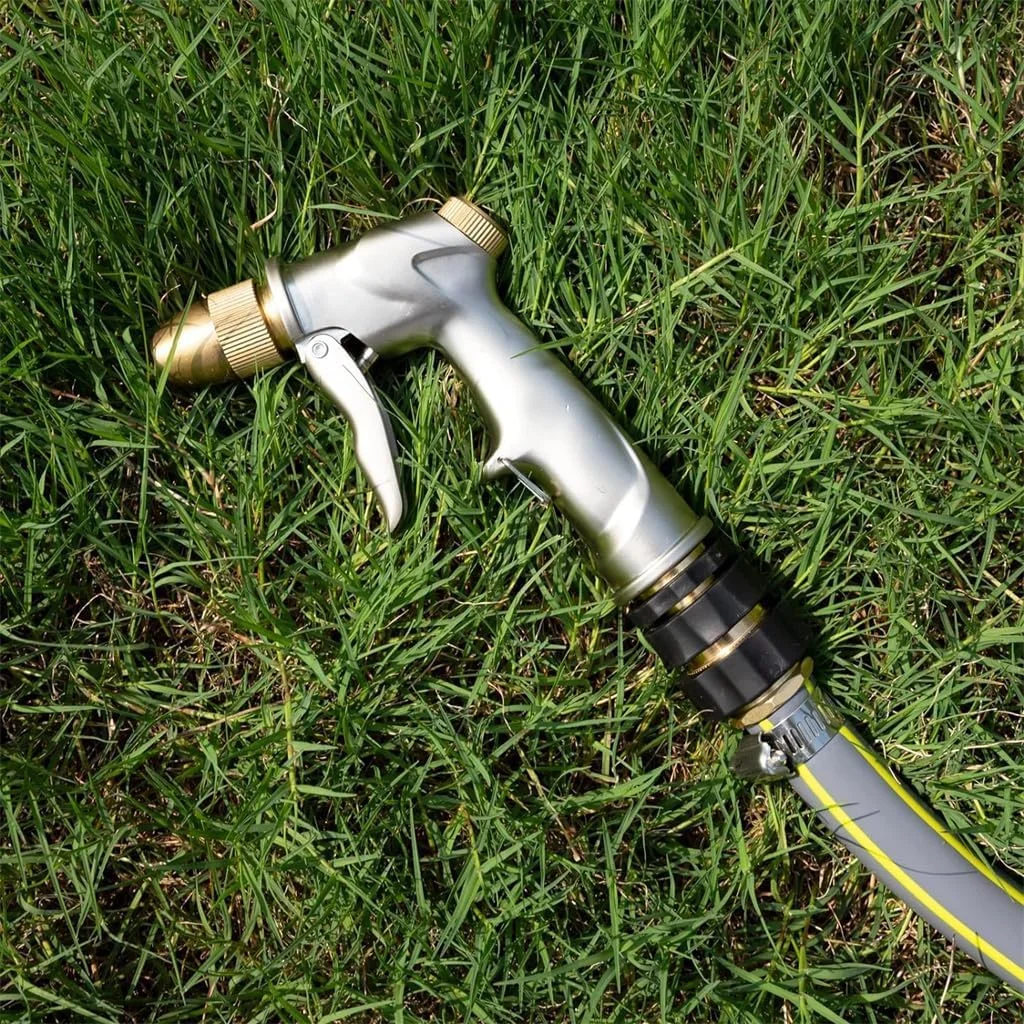 اتصالات سریع شلنگ باغ KASTWAVE - 4 ست، 3/4 اینچ، نر دوبل، آب بند، اتصالات انتهایی شلنگ