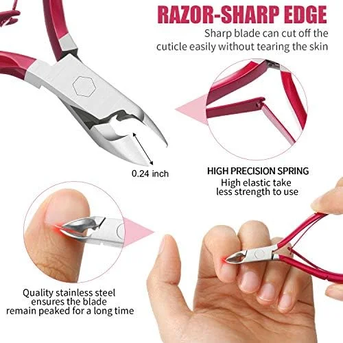 ست ابزار مانیکور ناخن مصنوعی مادِر، شامل ناخن گیر، نیپر، پوشر کوتیکول، اسکراپر و از بین برنده پوست مرده استیل ضد زنگ، مناسب برای استفاده در سالن، منزل و طراحی ناخن ست ابزار مانیکور ناخن مصنوعی مادِر، شامل ناخن گیر، نیپر، پوشر کوتیکول، اسکراپر و از بین برنده پوست مرده استیل ضد زنگ، مناسب برای استفاده در سالن، منزل و طراحی ناخن