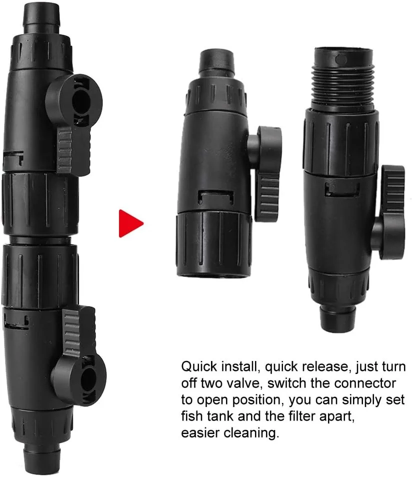 شیر لوله Zerodis ضد نشت آب سطح صیقلی اتصال سریع رهاسازی سریع پلاستیکی بادوام برای فیلترها پمپ خطوط برگشتی (شیر اتصال سریع رابط 12 میلی متر) شیر لوله Zerodis ضد نشت آب سطح صیقلی اتصال سریع رهاسازی سریع پلاستیکی بادوام برای فیلترها پمپ خطوط برگشتی (شیر اتصال سریع رابط 12 میلی متر)