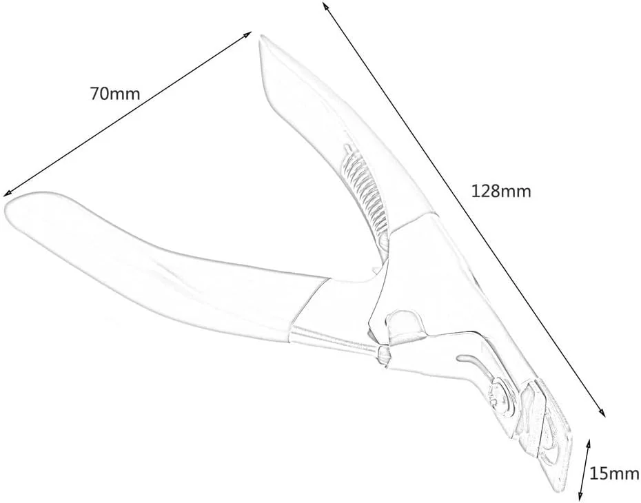 ناخن گیر VIZCO، کاتر جانبی طراحی ناخن، مناسب برای ناخن های مصنوعی اکریلیک، قیچی ناخن گیر، ابزار مانیکور ناخن، مناسب برای استفاده در سالن های حرفه ای ناخن گیر VIZCO، کاتر جانبی طراحی ناخن، مناسب برای ناخن های مصنوعی اکریلیک، قیچی ناخن گیر، ابزار مانیکور ناخن، مناسب برای استفاده در سالن های حرفه ای