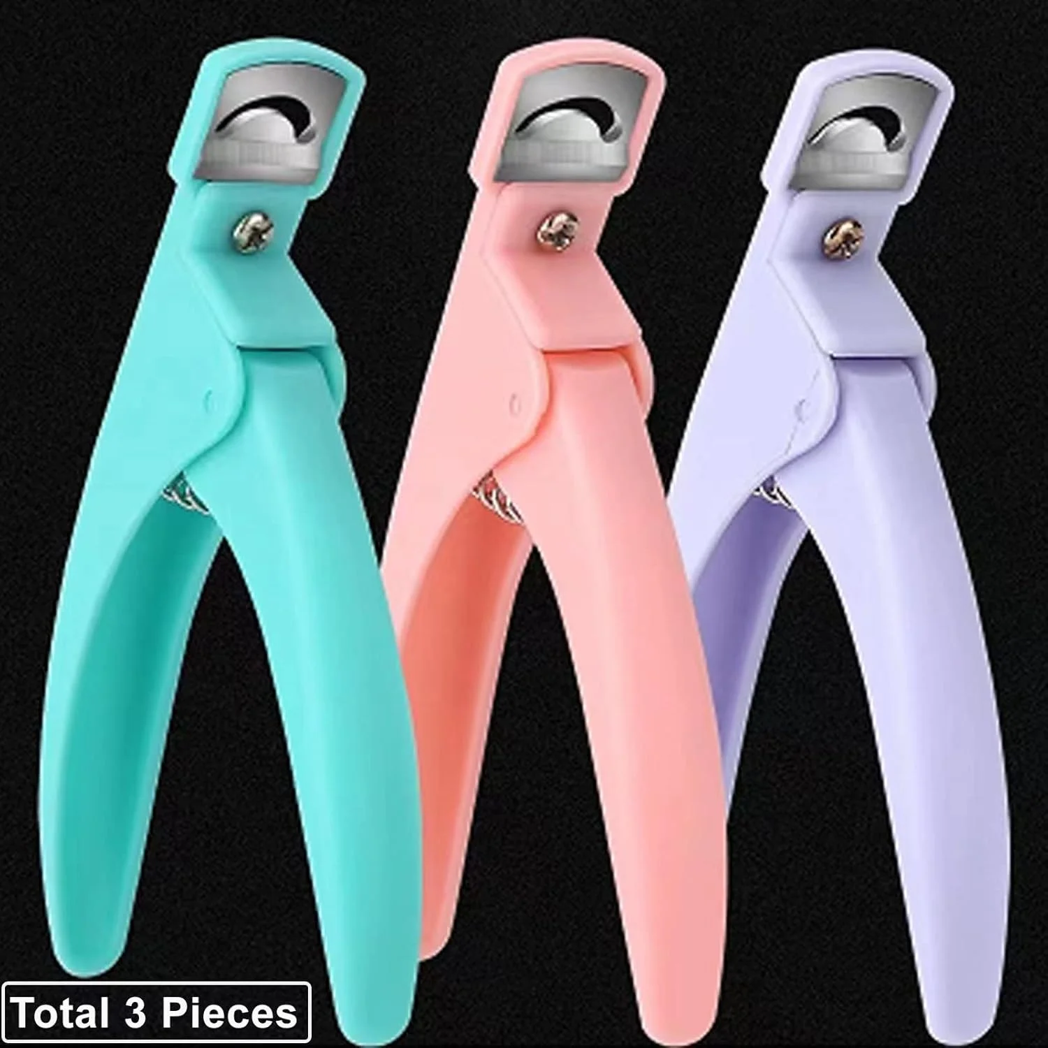 ست ۳ عددی قیچی ناخن گیر حرفه ای، کاتر لبه، قابل تنظیم، استیل ضد زنگ، مناسب ناخن های مصنوعی، اکریلیک، ابزار مانیکور پدیکور تیز برای طراحی ناخن، قابل استفاده در سالن، منزل و DIY (بنفش، سبز، صورتی) ست ۳ عددی قیچی ناخن گیر حرفه ای، کاتر لبه، قابل تنظیم، استیل ضد زنگ، مناسب ناخن های مصنوعی، اکریلیک، ابزار مانیکور پدیکور تیز برای طراحی ناخن، قابل استفاده در سالن، منزل و DIY (بنفش، سبز، صورتی)