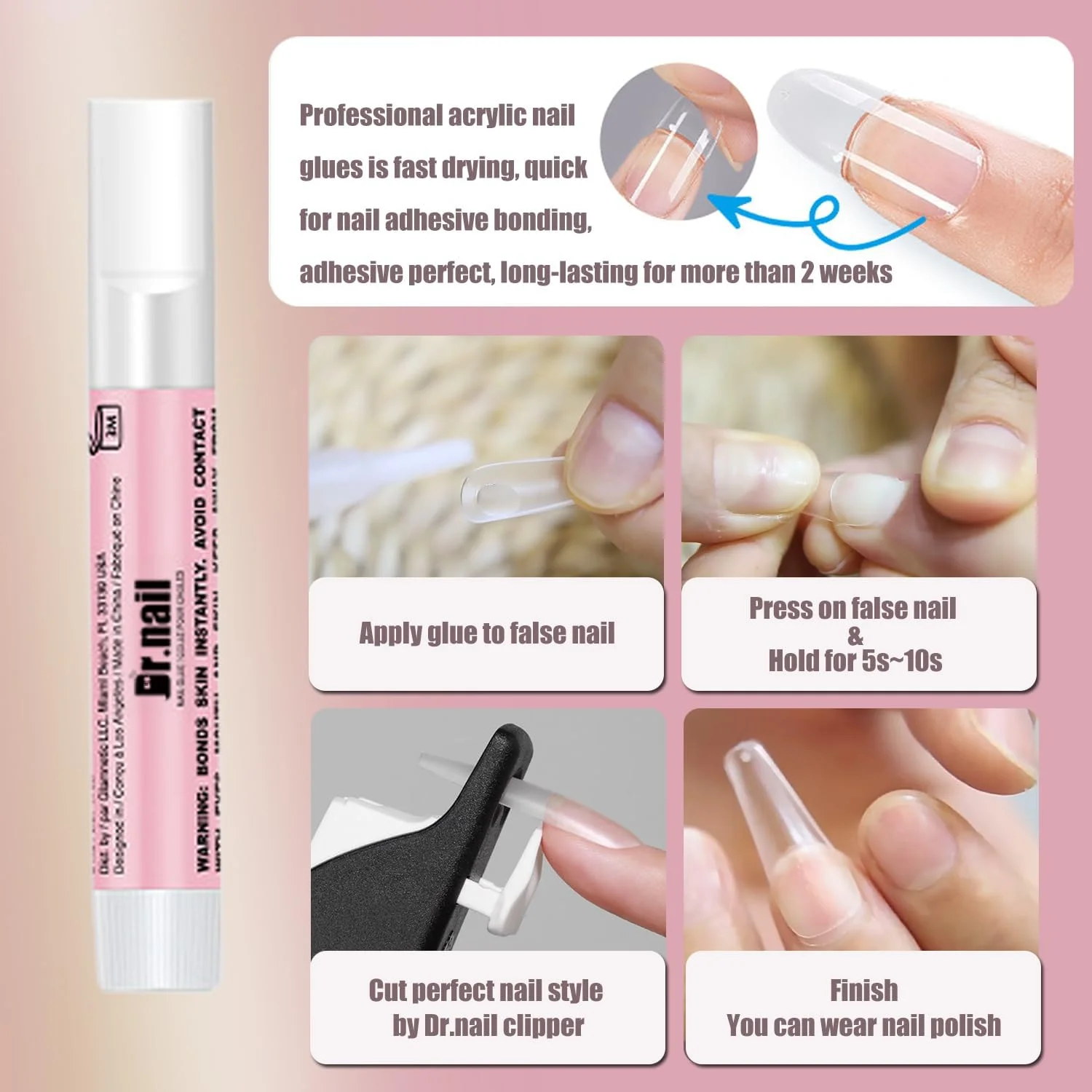 ناخن گیر حرفه ای قابل تنظیم ناخن های اکریلیک Dr.Nail، ناخن گیر ناخن مصنوعی، ابزار مانیکور ناخن مصنوعی (بنفش روشن) ناخن گیر حرفه ای قابل تنظیم ناخن های اکریلیک Dr.Nail، ناخن گیر ناخن مصنوعی، ابزار مانیکور ناخن مصنوعی (بنفش روشن)