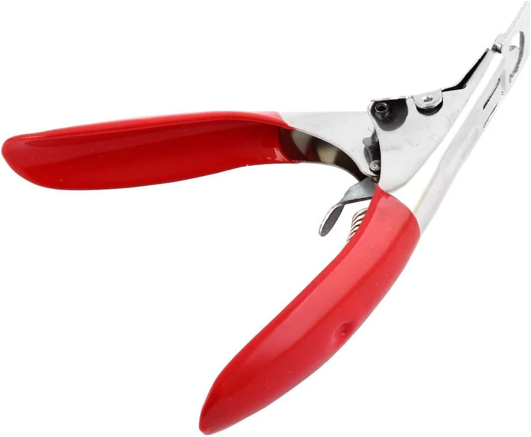 ابزار مانیکور ناخن مصنوعی XYWHPGV، قیچی و برش لبه ناخن، قرمز (7c10d ce07f d6e24 52355 f1f18 b7397)