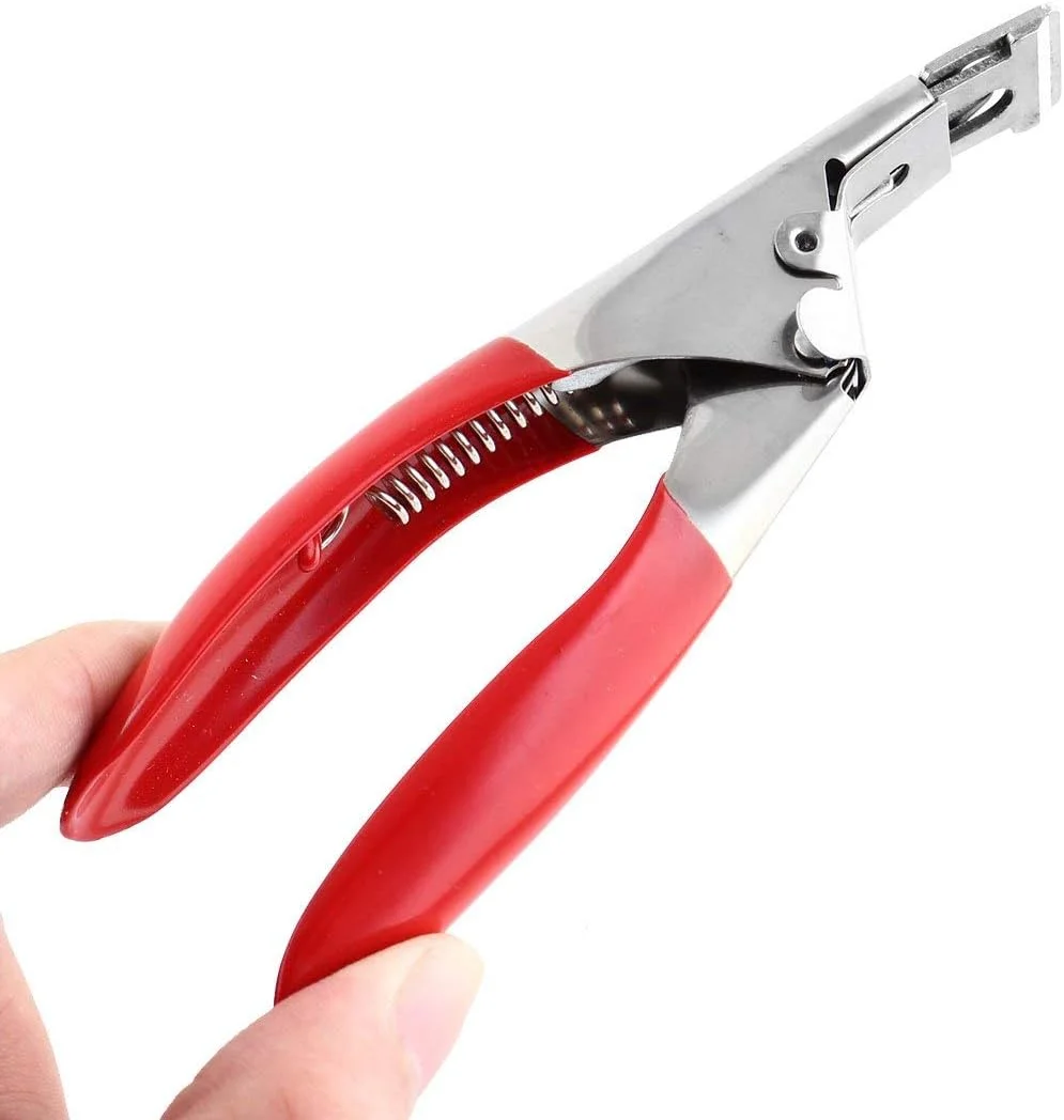 ابزار مانیکور ناخن مصنوعی XYWHPGV، قیچی و برش لبه ناخن، قرمز (7c10d ce07f d6e24 52355 f1f18 b7397)