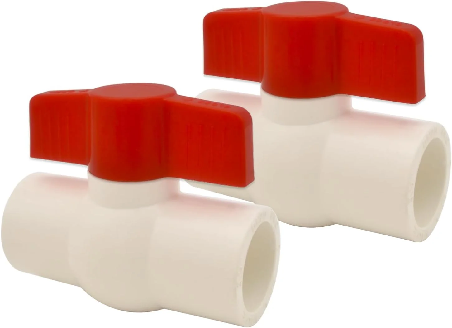 شیر توپی پی وی سی VALFLUIDS، برای تصفیه آب، آبیاری، خطوط تامین آب، سوکت در سوکت (1 اینچ) شیر توپی پی وی سی VALFLUIDS، برای تصفیه آب، آبیاری، خطوط تامین آب، سوکت در سوکت (1 اینچ)