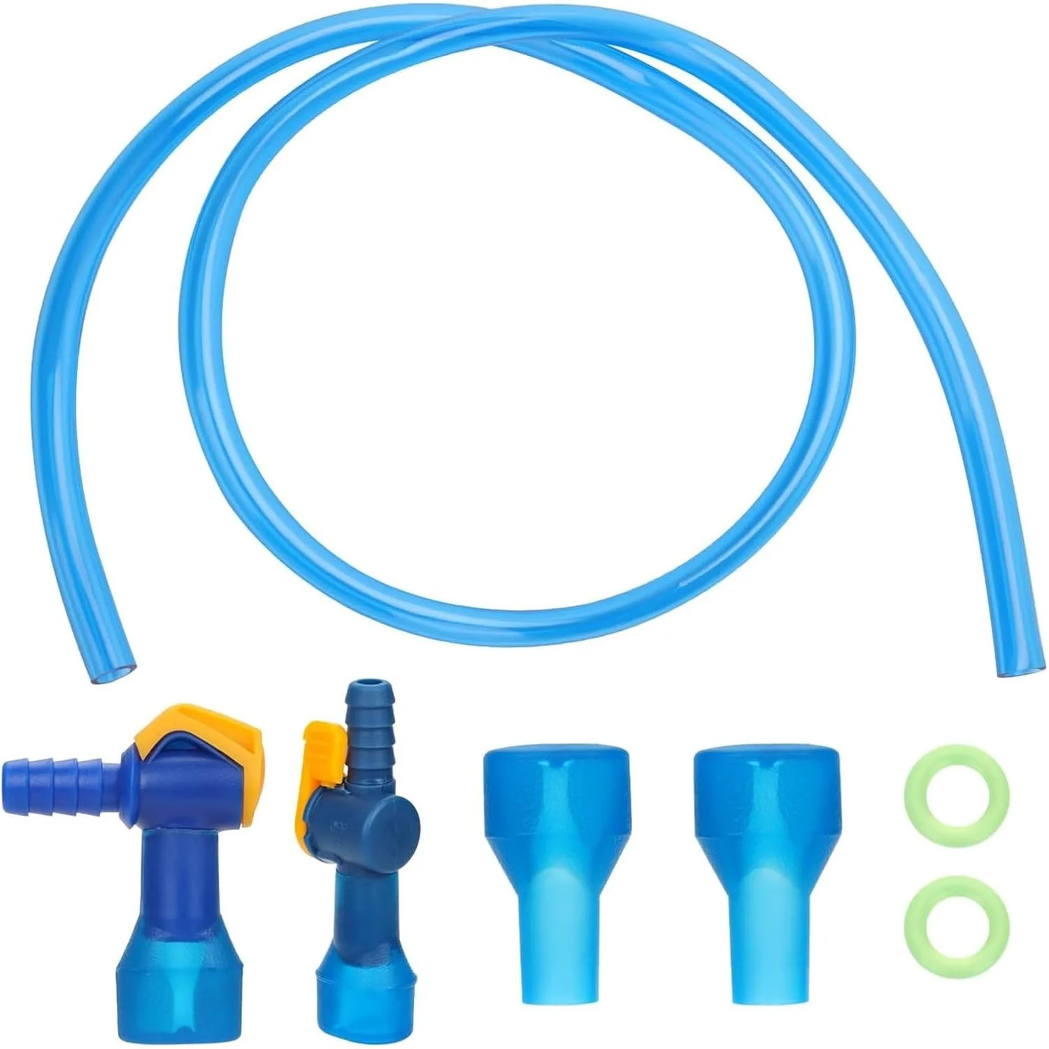 نازل های سیلیکونی جایگزین دهانی THE WHITE SHOP با حلقه های اتصال شلنگ مستقیم و زاویه دار لوله آب برای لوازم کمپینگ و دوچرخه سواری کیسه آب نازل های سیلیکونی جایگزین دهانی THE WHITE SHOP با حلقه های اتصال شلنگ مستقیم و زاویه دار لوله آب برای لوازم کمپینگ و دوچرخه سواری کیسه آب